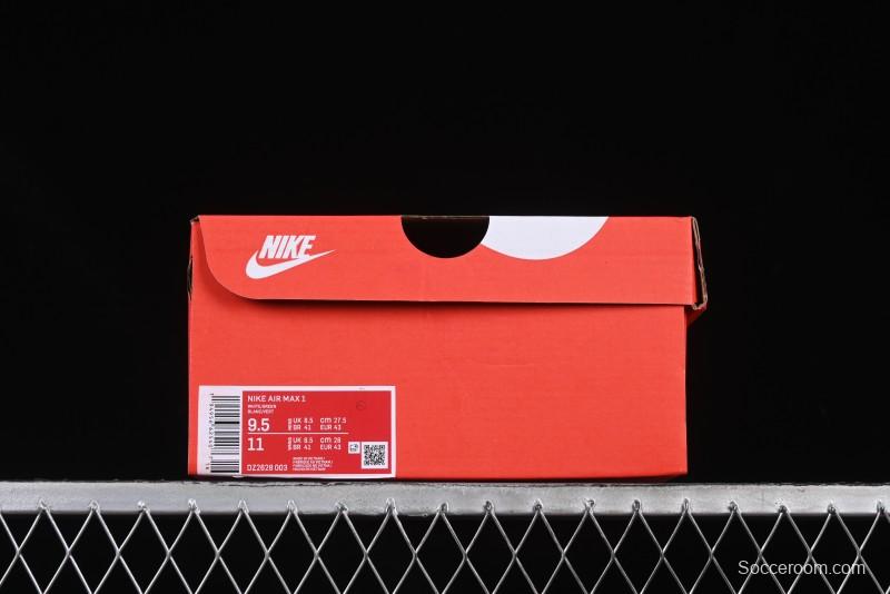 Nike Air Max 1 Retro Running Shoes with Half-Sole Air Cushion - DZ2628-003