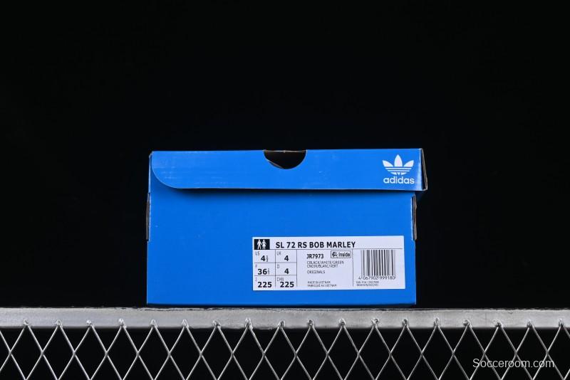 Adidas Samba x Bob Marley Limited Edition Sneakers - Retro Black with Rasta-Inspired Details