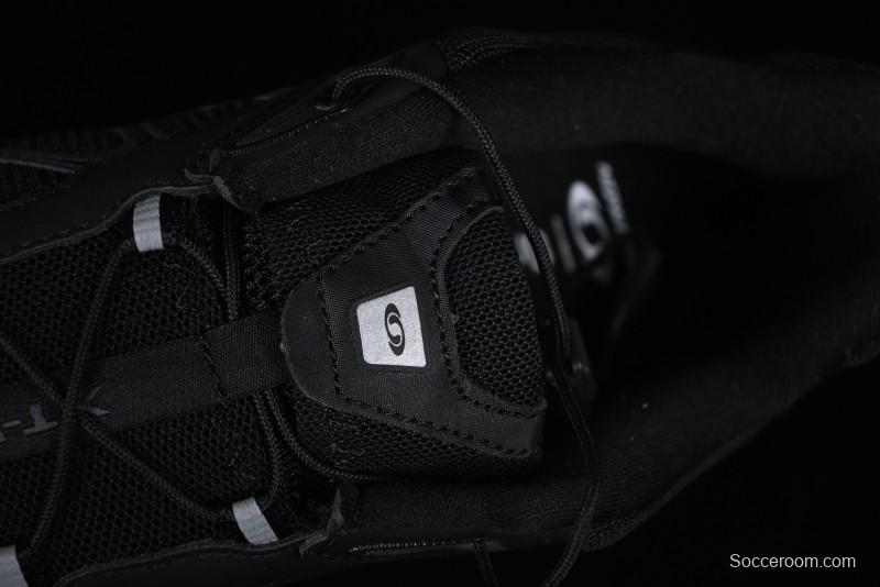 Salomon XT-Wings 2 All-Black Trail Running Sneakers - Sleek Performance and Style