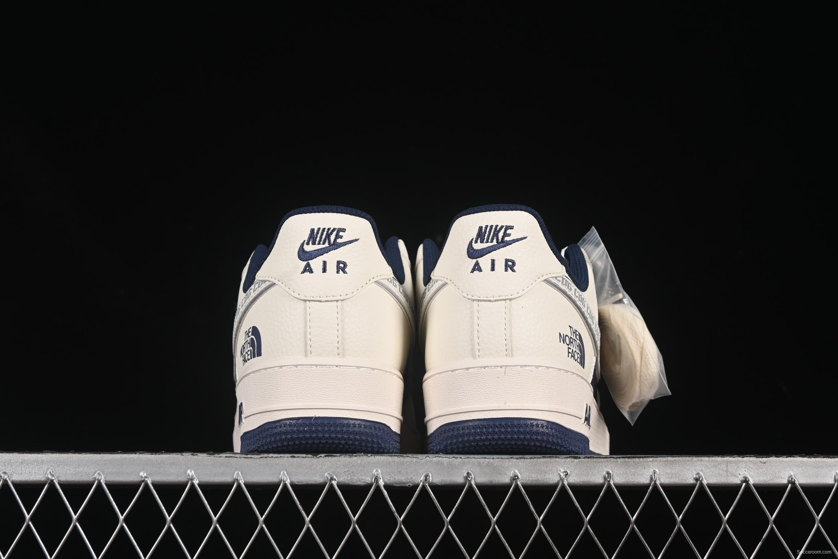 Nike Air Force 1'07 Low The North Face x Comme des Garçons Dark Blue Casual Sneakers - HH7518-075