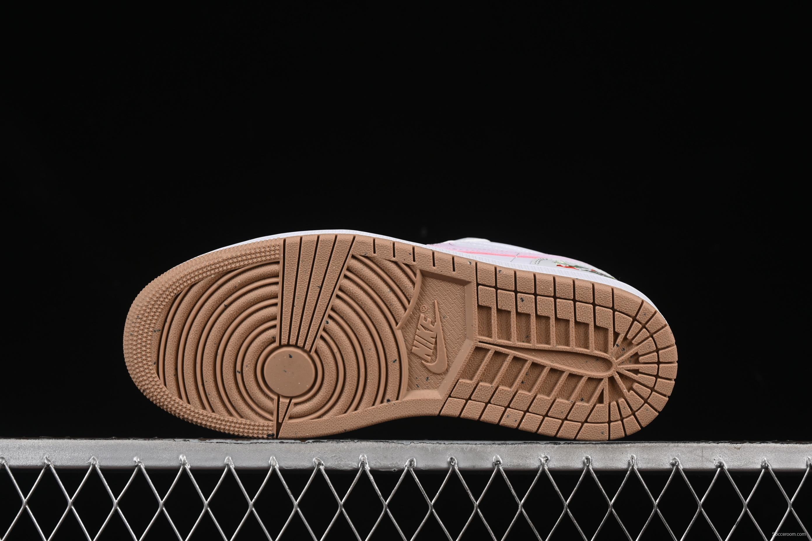 Nike Air Jordan 1 Low AJ1 Plant Embroidery Casual Sneakers - IB8861-151