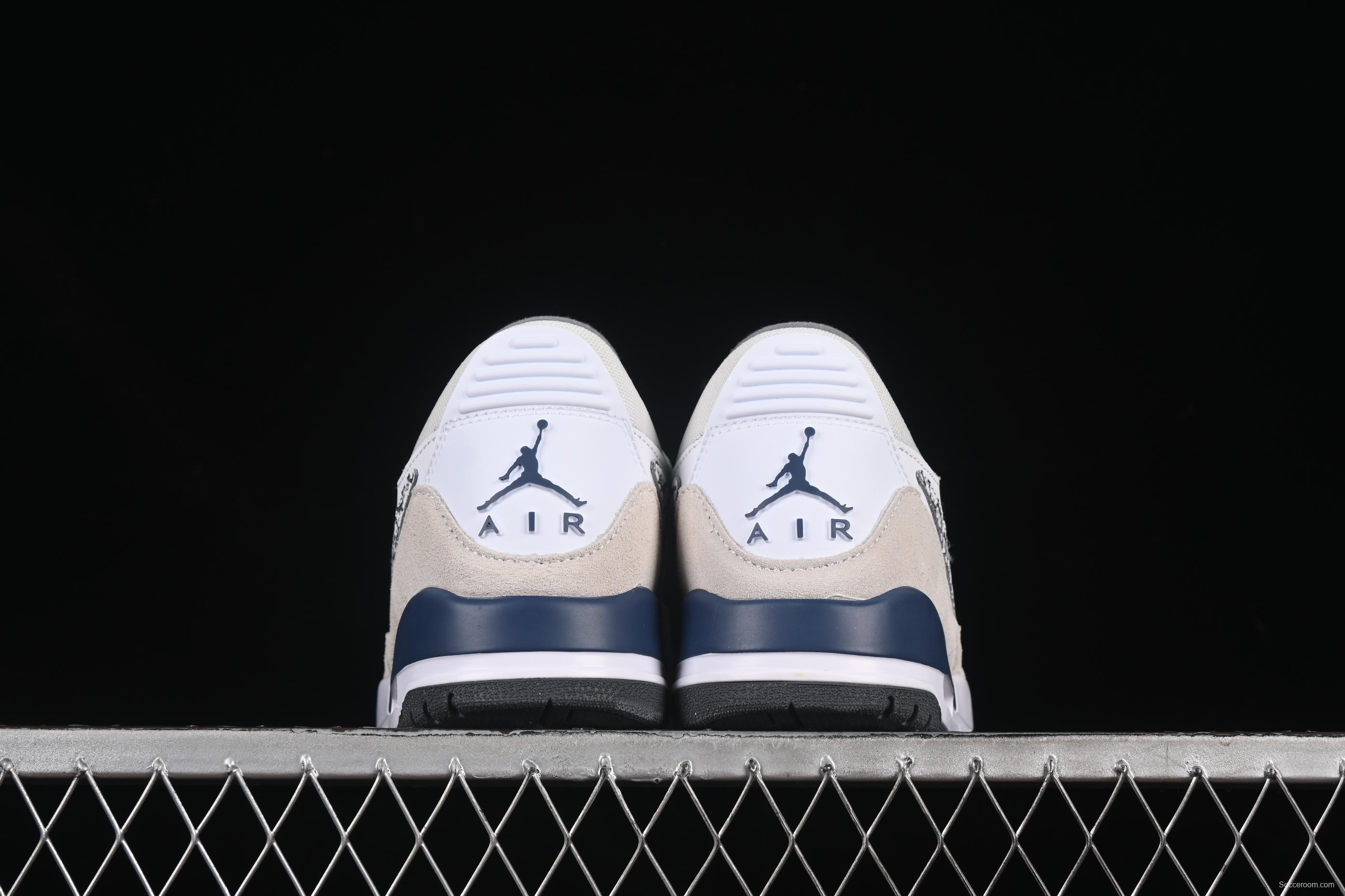 Nike Air Jordan Legacy 312 Low Sneakers with Velcro Strap and Triple Design - CD7069-124