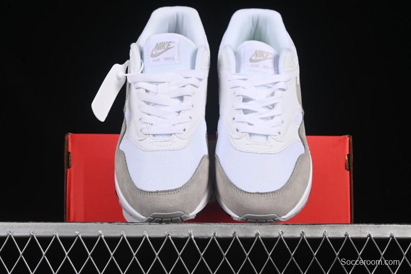 Nike Air Max 1 Retro Running Shoes with Half-Sole Air Cushion - AH8145-110