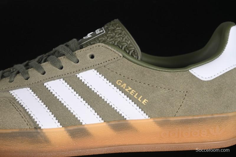 Adidas Originals Gazelle Indoor Retro Casual Slip-Resistant Wear-Resistant Low-Top Sneakers - JQ0174
