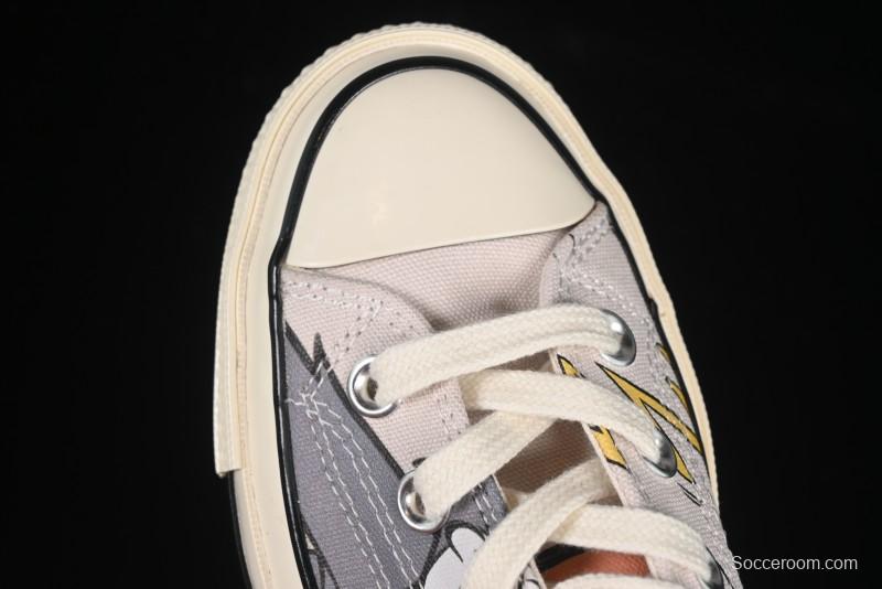 Converse Chuck Taylor All Star 1970s High Top Tom and Jerry Themed Casual Sneakers - A15111C