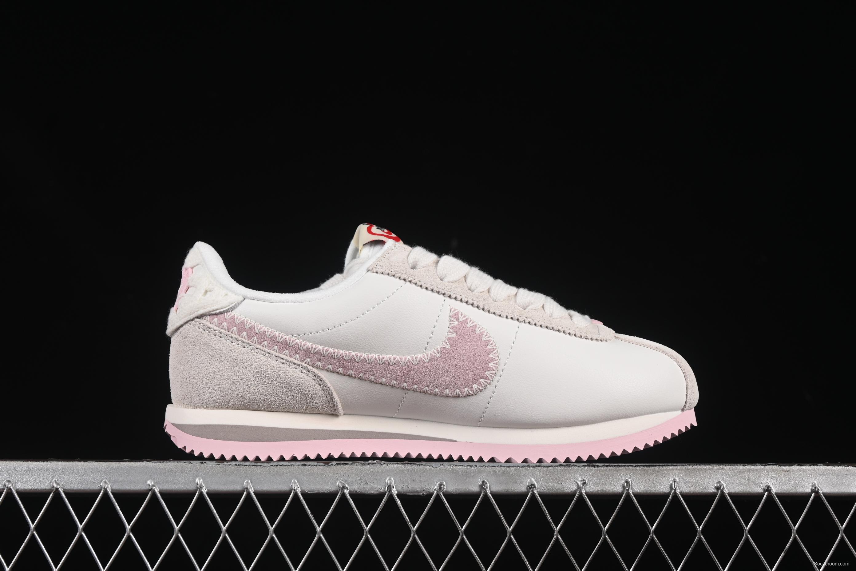 Nike Classic Cortez Leather Valentine's Day Forrest Gump Retro Original Leather Running Shoes - HV6012-161