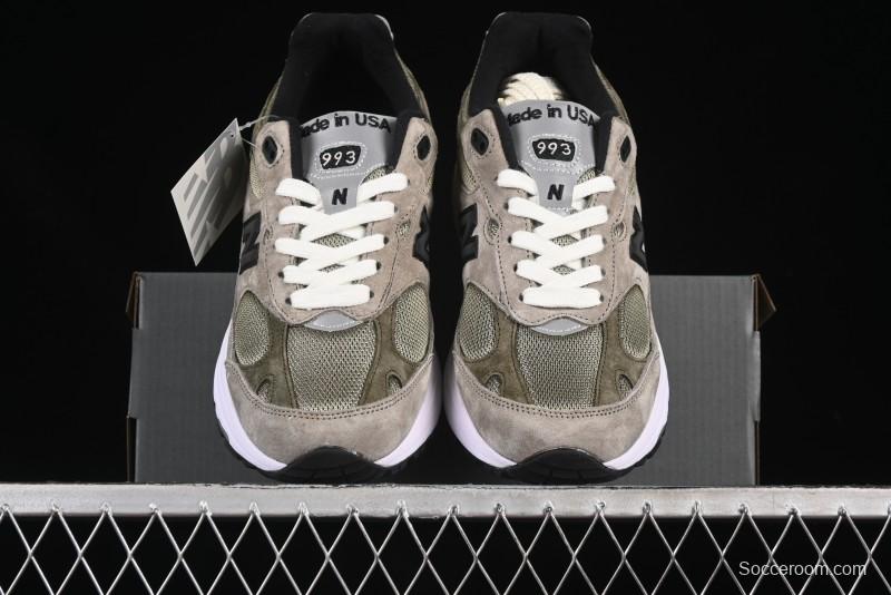 New Balance Made In USA M993 Classic Retro Running Shoes - U993JJ