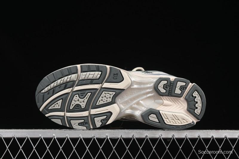 Asics Gel-Kayano 14 Running Shoes with Engineered Elastic Double-Layer Knit Upper and 3D Visible GEL Cushioning - 1201A019-200