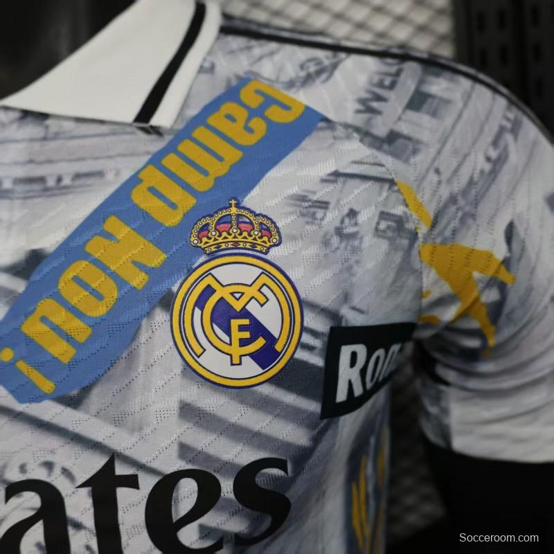 Player Version 25/26 Real Madrid Special Edition Commemorative Legendary Jersey