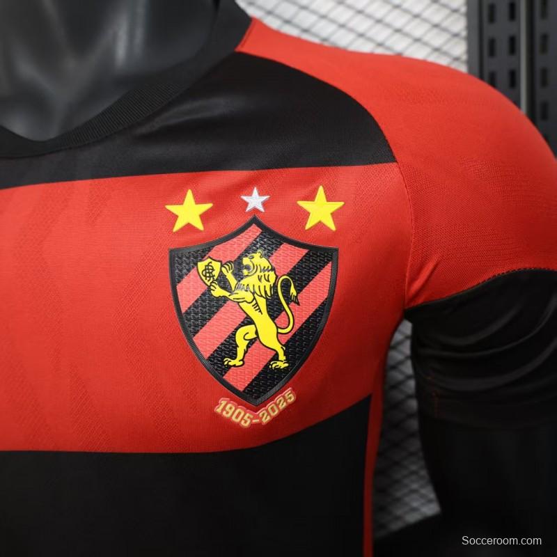 Player Version 25/26 Recife Home Jersey