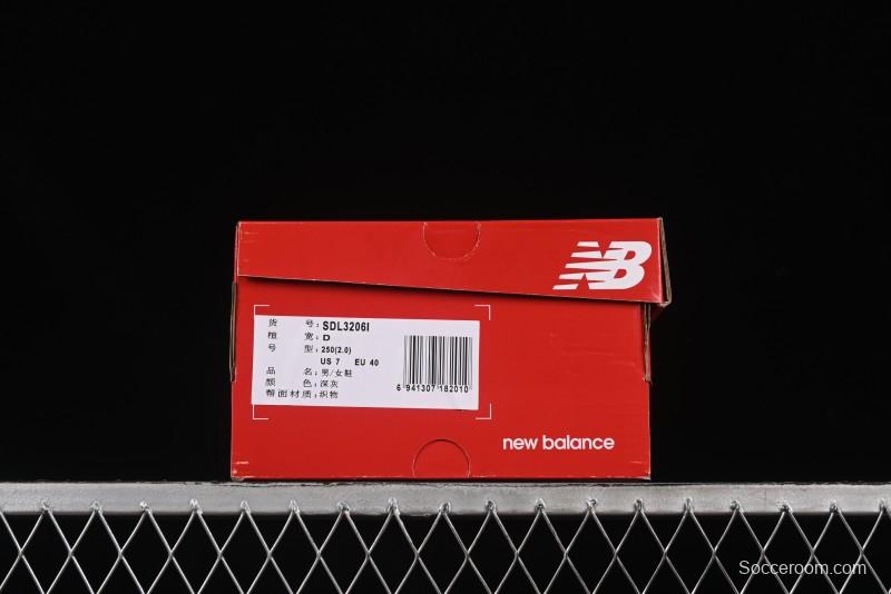 New Balance Summer Retro Sandals SDL3206I with High-Frequency Soft Sole and Elastic Strap