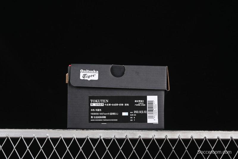 Onitsuka Tiger Tokuten Low-Top Casual Sneakers with T-TOE Reinforcement - 1183B938-100