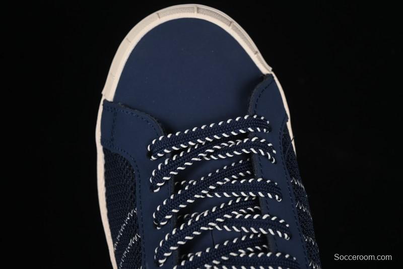 Adidas Clot x Superstar Shell Toe Casual Sneakers with Serrated Edge Design - IH3644