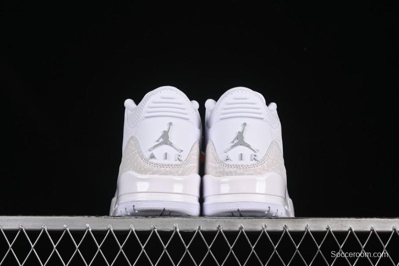 Nike Air Jordan 3 Retro Pure Money Sneakers - CT8532-111