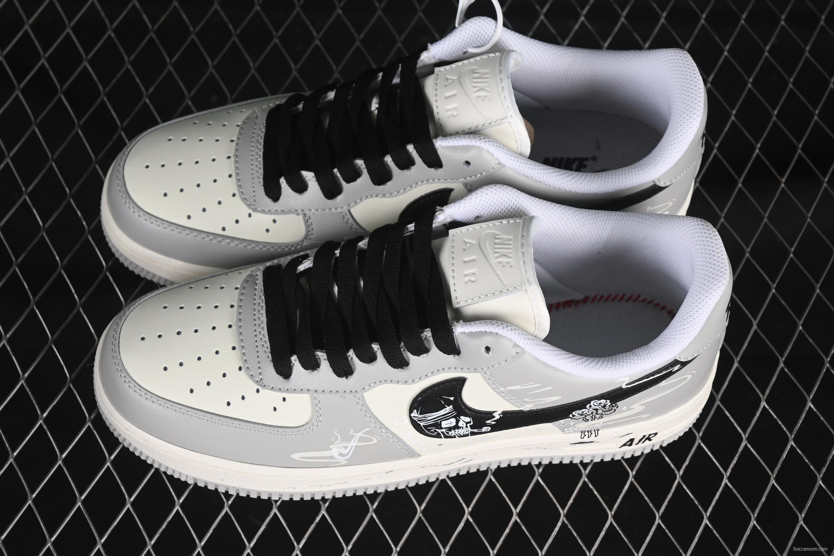 Nike Air Force 1 '07 Low "Quit Smoking" Custom Sneakers - DO7471-991