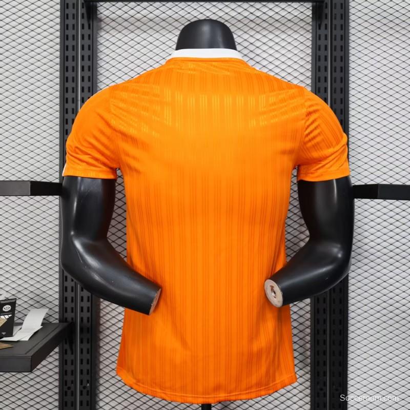 Player Version 2025 Adidas Original Orange Jersey