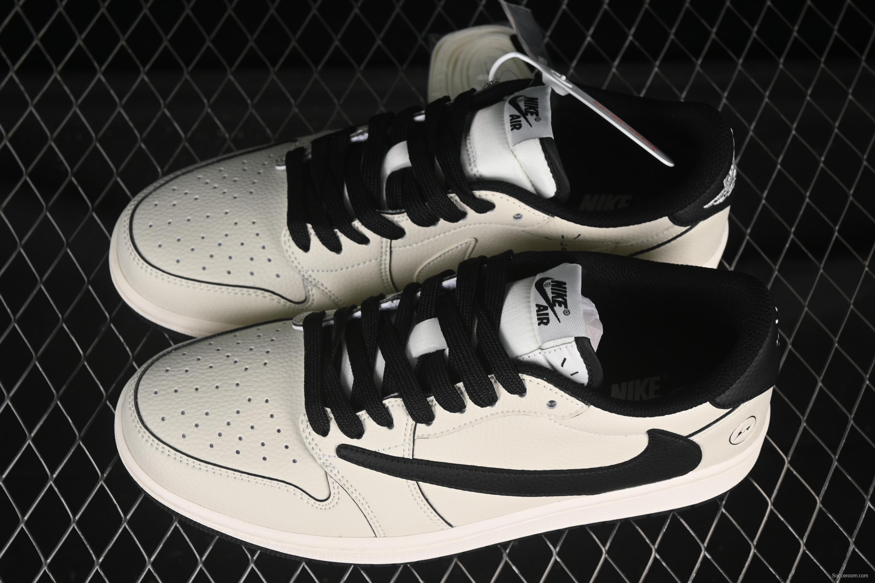 Nike Travis Scott x Fragment Design x Air Jordan 1 Low OG SP AJ1 Sneakers - LK1099-061