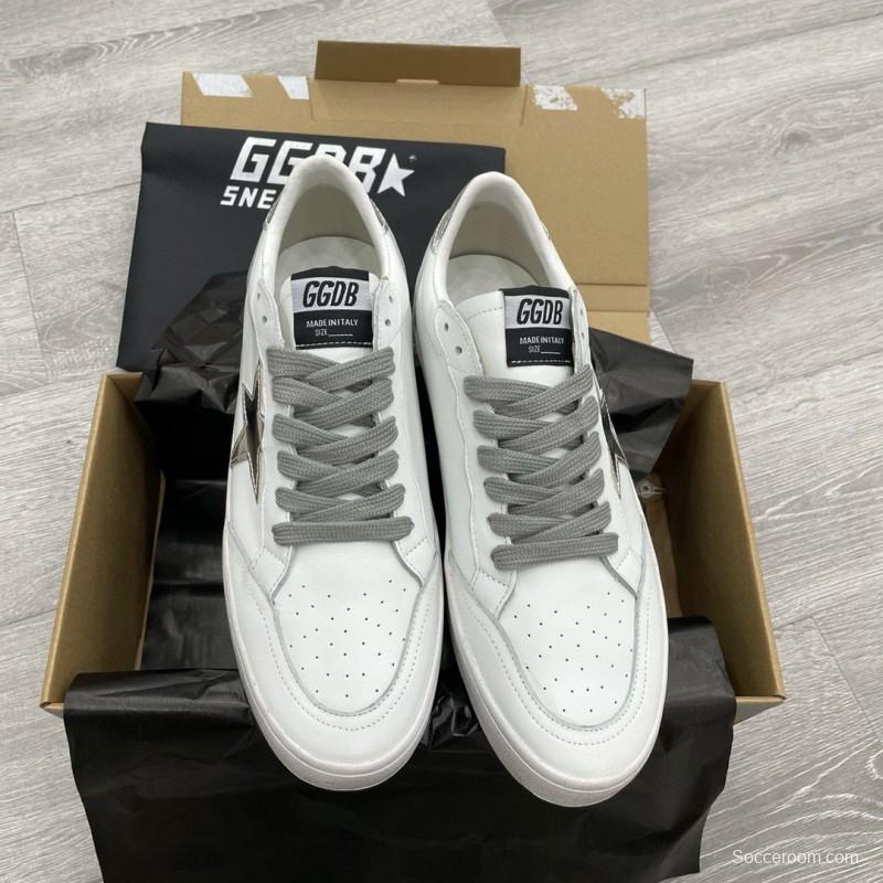 2024 Unisex GGDB White Black Leather Sneakers MJ00260