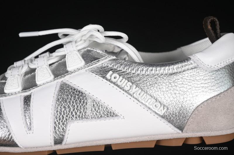 Louis Vuitton Sneakerina Round Toe Lace-Up Ballet Style Flat Training Shoes - N.F6