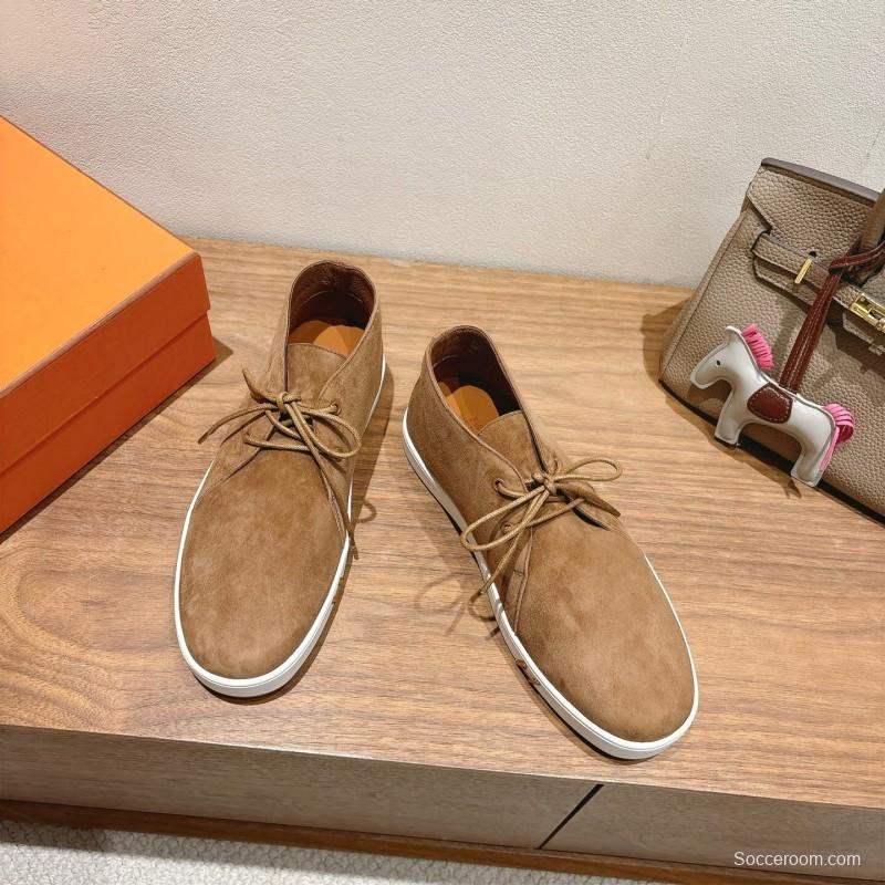 2025 Unisex H Brown Suede Classic Boots AS00380