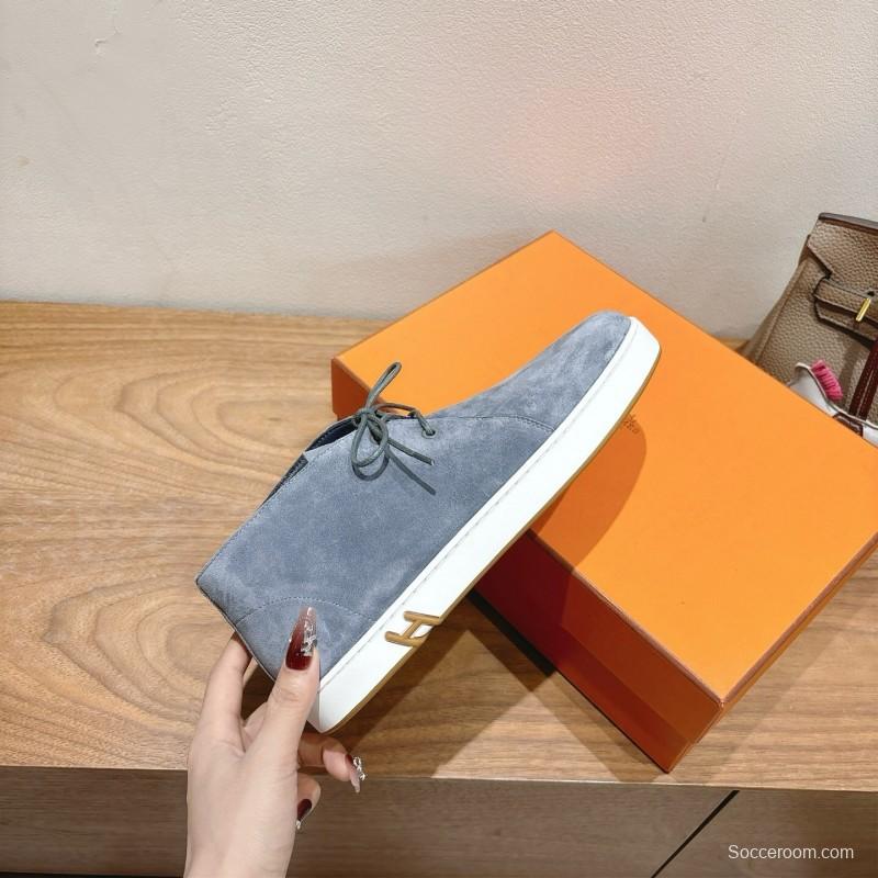 2025 Unisex H Grey Suede Boots AS00380