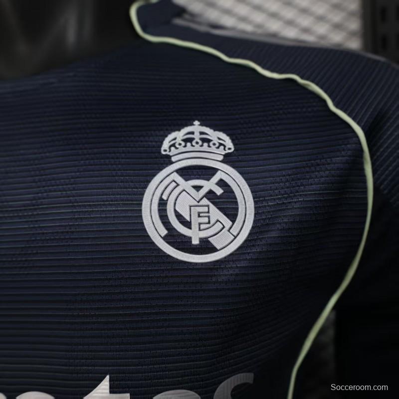 Player Version 25/26 Real Madrid Away Long Sleeve Jersey