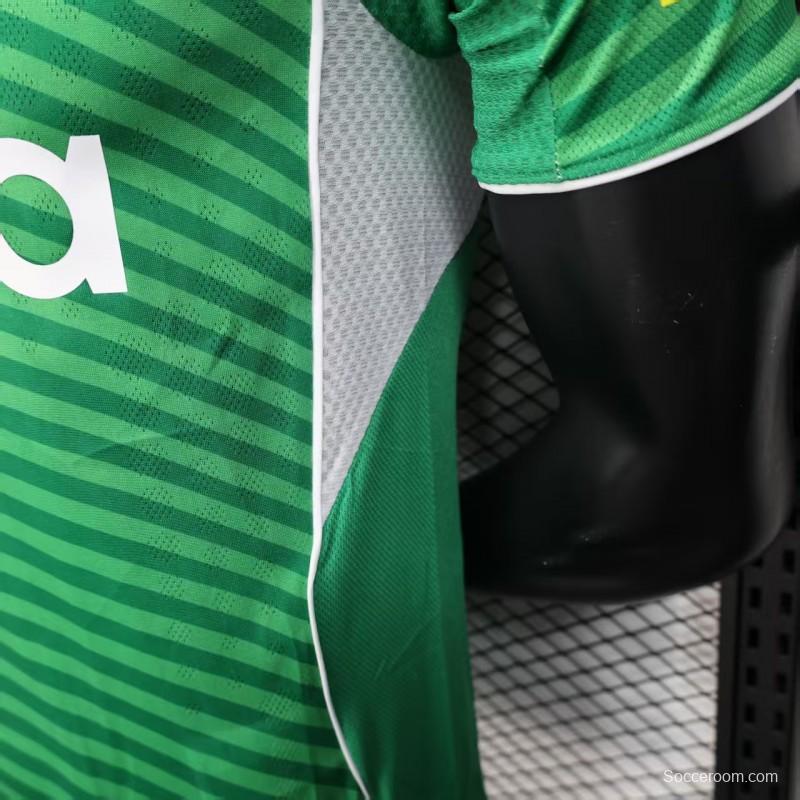 Player Version 25/26 Newcastle United Away Green Jersey