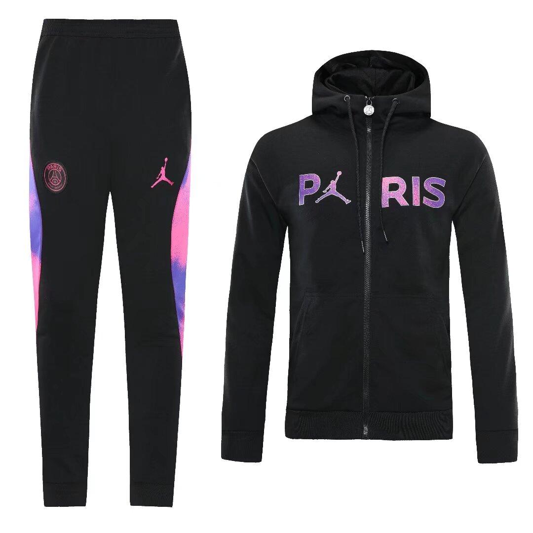25/26 PSG Jordan Hoodie Full Zipper Jacket + Long Pants
