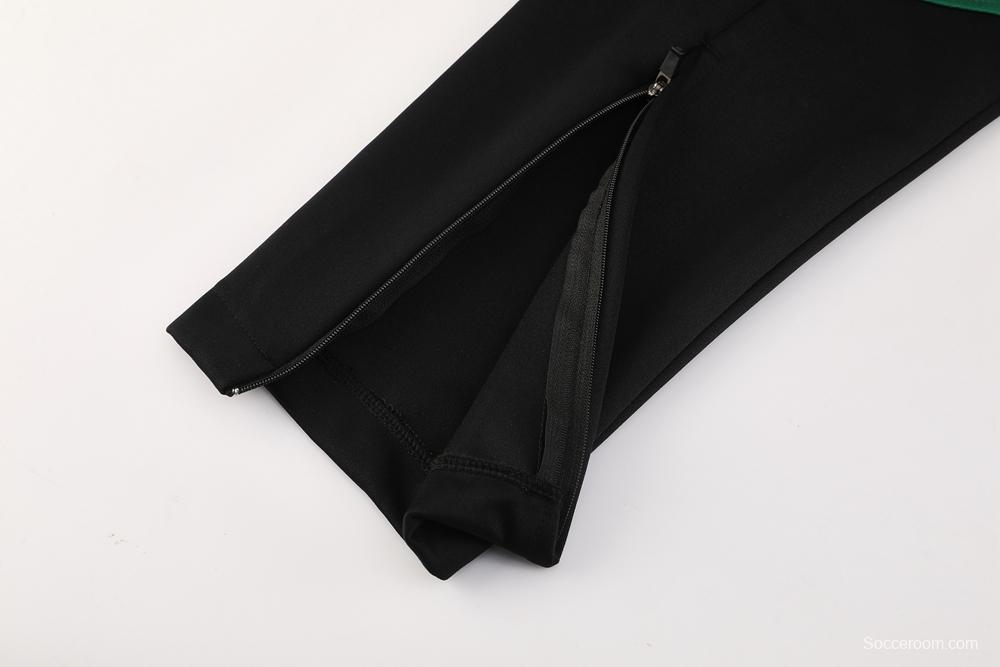 25/26 Real Betis WHITE/Black/Green Full Zipper Jacket + Long Pants