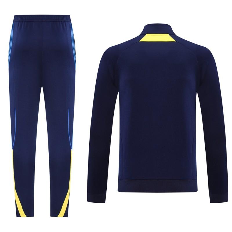 25/26 Boca Juniors Navy Full Zipper Jacket + Long Pants