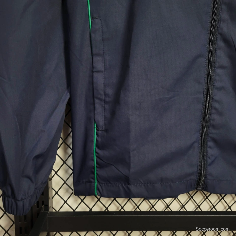2025 Portugal Jacket Navy Windbreaker