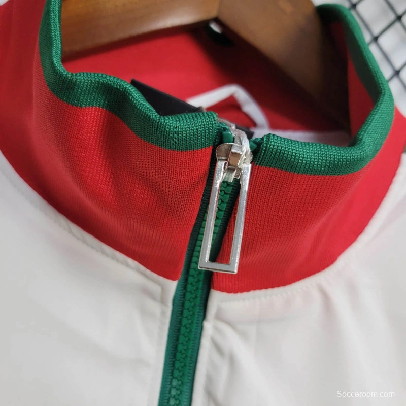 2025 Portugal Jacket White Windbreaker