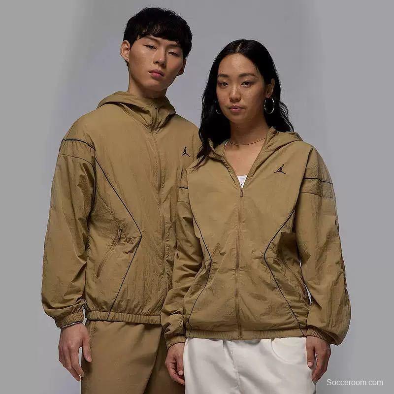 2025 NIKE Air Jordan Black Hoodie Windbreaker