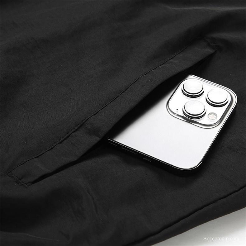 2025 Adidas Original Blue/Brick red/Bright Red/BLACK Full Zipper Windbreaker 4 Colors