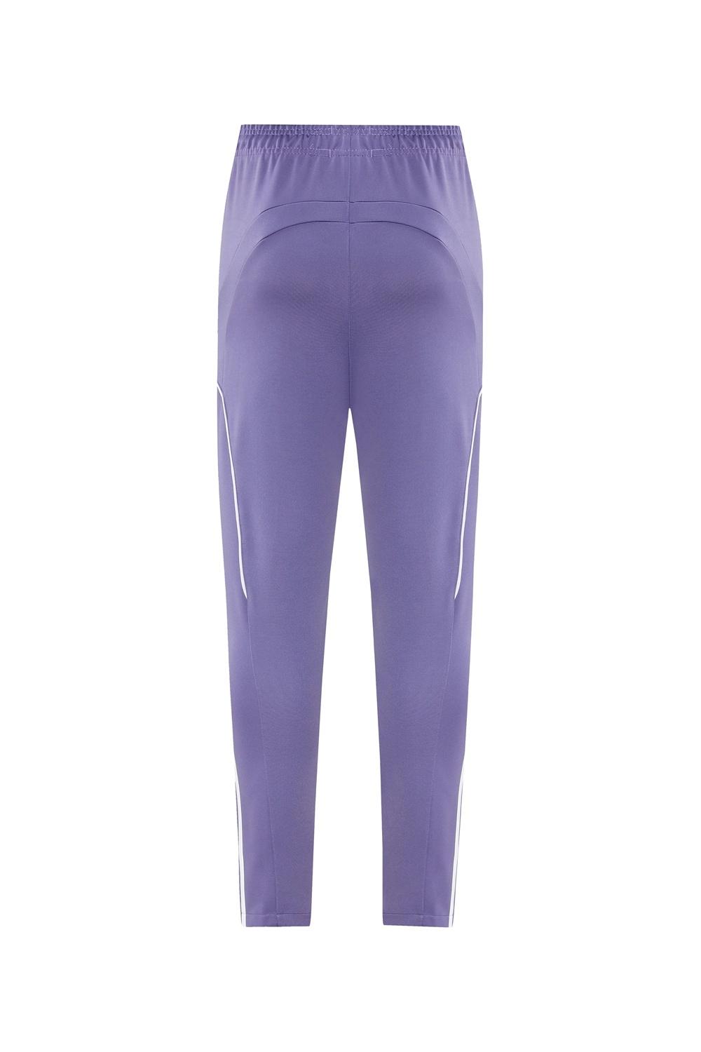 2025 Adidas Purple Full Zipper Jacket + Long Pants