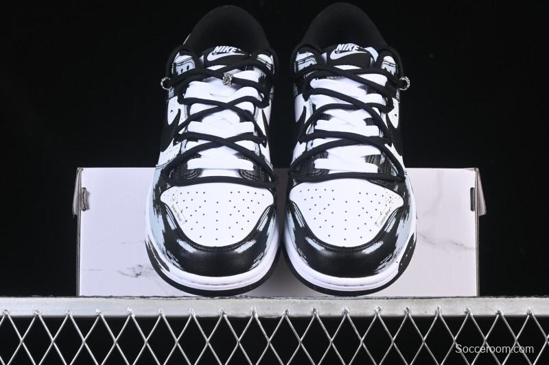 Nike SB Dunk Low Strap Custom Low-Top Casual Skate Shoes - DD1391-100