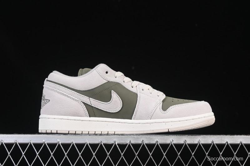 Nike Air Jordan 1 Low AJ1 Mint Green Low-top Casual Lifestyle Sneakers - HV4089-201