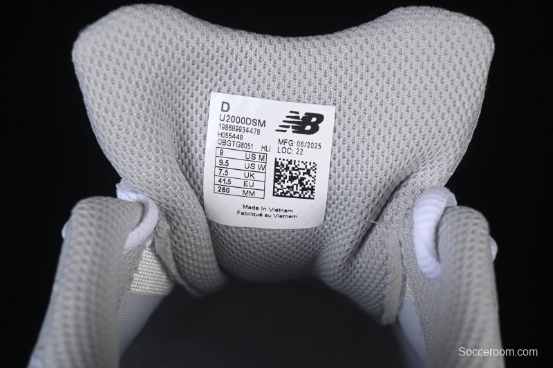 New Balance 2000 Series Retro Dad Style Casual Sports Running Shoes - U2000DSM