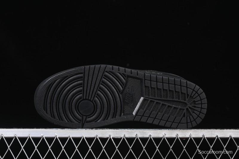 Nike Air Jordan 1 Low Elephant Print Casual Sneakers - IM6568-010