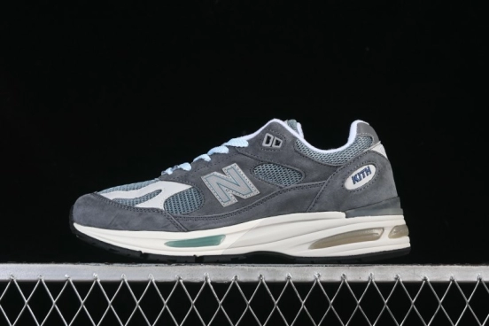 New Balance Kith x New Balance Made In USA M991 Classic Versatile Dad Shoes Casual Athletic Running Shoes - U991KH2