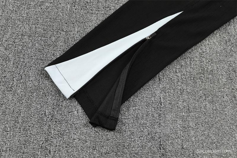 Player Version 25/26 Chelsea Black T90 Half Zipper Jacket+Long Pants