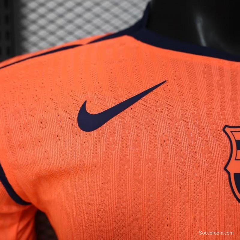 Player Version 25/26 Barcelona Third Long Sleeve Jersey