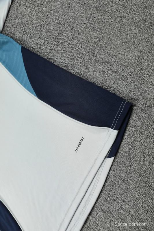 25/26 Real Madrid White Short Sleeve Jersey+Shorts