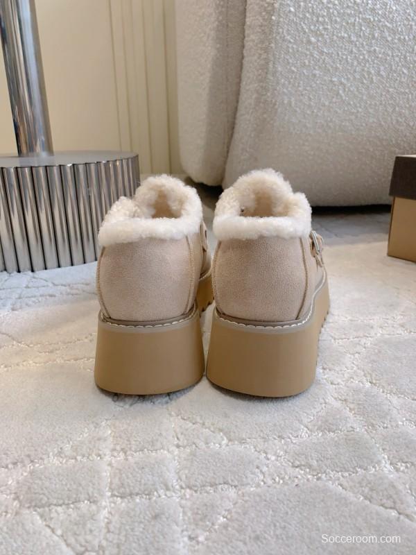 UGG 2025 SS Wool Warm Platform Casual Boots - AS00300