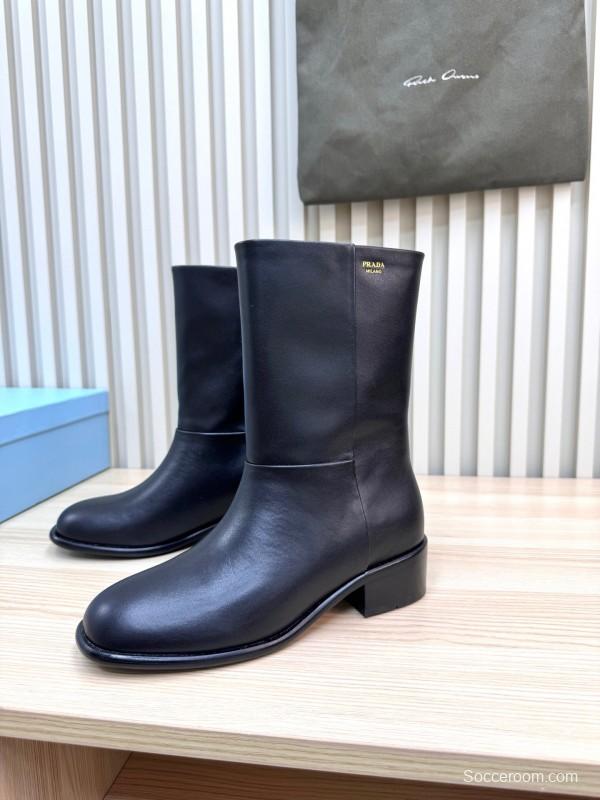 Prada 2025 SS Mid Boots - LY0370