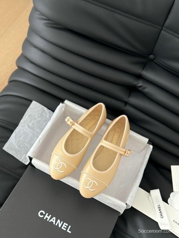 Chanel 2025 SS Runway Mary Jane Flats - LY00