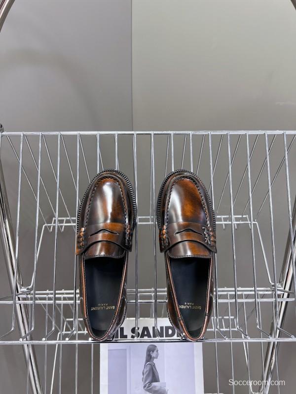 Saint Laurent Classic Loafer Flats - KFY00350