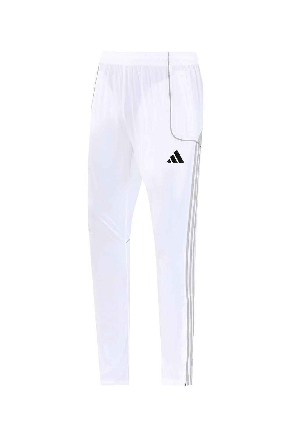25/26 Real Madrid White Half Zipper Jacket+Long Pants S-3XL