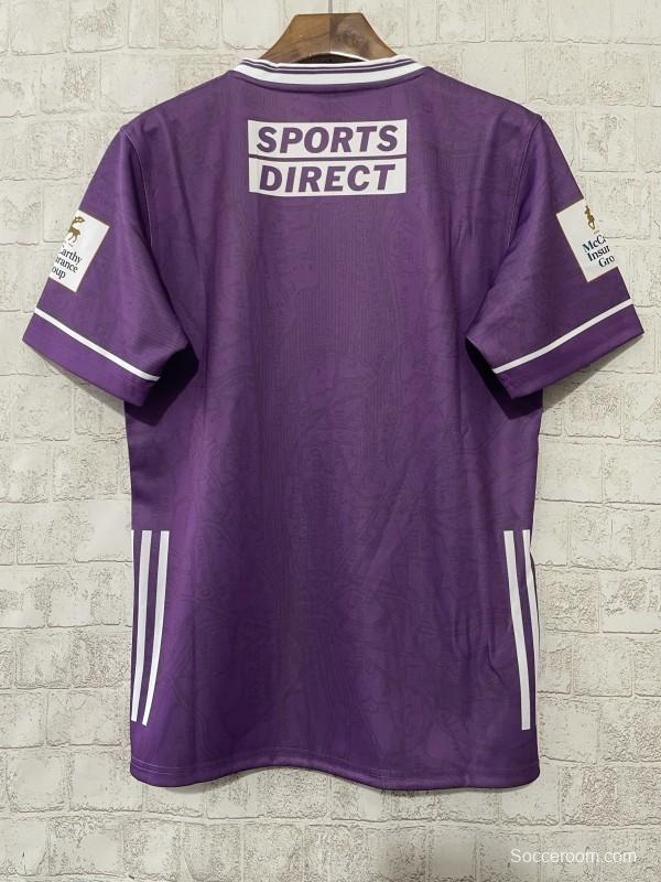 25/26 Kilmacud Crokes Purple with White Trim Home Jersey