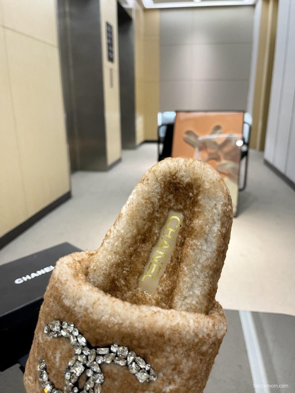 Chanel 2025 SS New Wool Slippers Soft Wool - LY00280